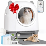 Litière chat autonettoyante aux oreilles de chat