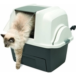 Compartiment déchets fermé maison de toilette Catit