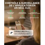 Gestion hygiénique des déchets sans contact PUROBOT MAX PRO