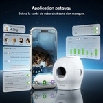Application mobile de contrôle pour litière connectée Petgugu PW5