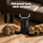 Double gamelle distributeur automatique croquettes chats multi-chats