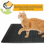 tapis de protection sol contre litière et liquides