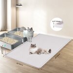 Tapis doux silicone protégeant pattes sensibles chat