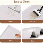 Tapis antidérapant pour chatons grand format silicone