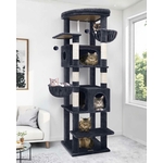 grand arbre à chat XXL 3 niveaux pour intérieur