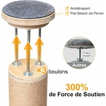 griffoirs épais en jute solides pour grands chats