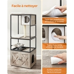Tapis amovibles et lavables pour arbre à chat Feandrea
