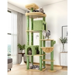 Arbre à chat cactus vert décoratif pour intérieur moderne
