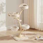 Base stable en MDF pour arbre à chat design Fudajo