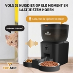 mangeoire connectée pour chat avec vision nocturne