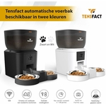caméra HD 1080P intégrée au distributeur automatique pour chat