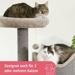 Détail colonne griffoir en sisal anti-rayure arbre à chat Tiana Kerbl Pet.