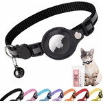 collier nylon léger pour chat noir