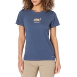 T-shirt doux pré-lavé Life Is Good femme chat