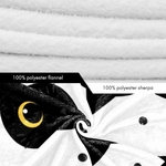 tissu microfibre doux polyester sweat chat