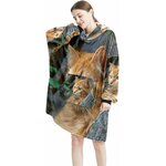 sweat sweat-shirt femme détente intérieur extérieur motifs chats