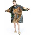 sweat capuche chien chat idée cadeau femme amoureuse félins