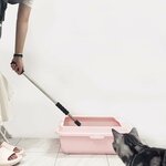 pelle en aluminium antirouille pour chat