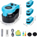 Jouet interactif bleu avec tapis de course automatique stimulante pour chat dintérieur