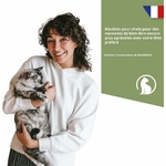 Hamac mural en bois naturel pour chat adulte