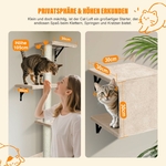 module de griffoir mural pour chat jusqu’à 10 kg
