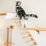 Etagere-Escalade-Chaton-Luxe-Design-Scandinave-Bois-Natural