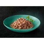 Nourriture humide chaton innovation : multipack 40x85g poulet sauce félin haut de gamme.