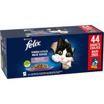 Bien-être premium chat FELIX cabillaud canard innovation gourmande.