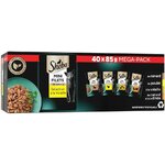 Packaging multi-sachets SHEBA Mini Filets volaille luxe-chat rangement pratique