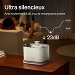 Accessoire luxe chat PETLIBRO avec plateau acier inoxydable premium.