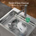 Accessoire luxe chat filtration triple verticale eau fraîche oxygénée PEKTACO.