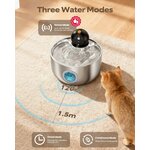 distributeur eau luxe chat batterie rechargeable filtration multi couches