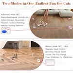 Accessoire chat premium H1K3 avec patins antidérapants stabilité intérieure.