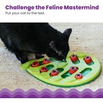 Puzzle friandises chat toutes races bien-être mental design moderne.