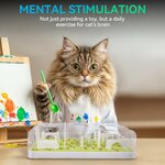 Jouet interactif chat chasse instinct ralentisseur repas haut de gamme.