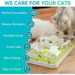 Jouet stimulation lente chat design premium antidérapant sans BPA.