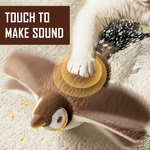 Design félin luxe oiseau interactif pour Maine Coon intérieur.