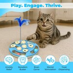 Jouet puzzle chat niveau 3 ABS qualité alimentaire sans BPA