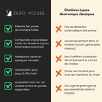 Accessoire chat design premium avec reconnaissance de puce et application gratuite.
