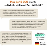 Extension ZeroMOUSE 2.0 pour chatière à puce électronique, accessoire chat design raffiné félin.