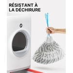 Rouleaux sacs poubelles PETKIT rose élégant pour bac litière automatique chaton.