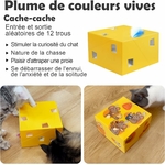 Accessoire chat premium 3 en 1 innovation plumes jaillissantes 12 trous.