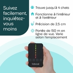 Accessoire chaton design raffiné félin pour suivi précis.