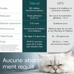 Traceur chat premium léger pour usage intérieur et extérieur.