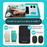Accessoire chat premium sans abonnement avec balises légères.
