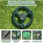 Tente hexagonale luxe 10 en 1 avec tunnels pour chaton extérieur sécurisé.