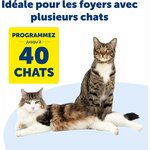 Chatière design premium pour chat et multi-animaux programmés.