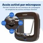 Chatière premium pour chat moyen, installation facile et discrète.