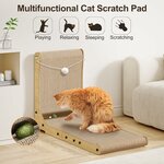 Griffoir pour Chat en Carton en L