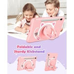 Coque motif chat rose